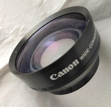 Canon Wide-Converter WD-58 0.7x 58mm Wide Angle Adapter Canon Camcorder Lens