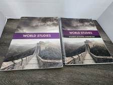 BJU World History Textbook And Answer Guide