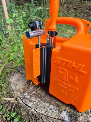 Werkzeughalter für Stihl Kombikanister / Feile, Kombischlüssel, Lehren
