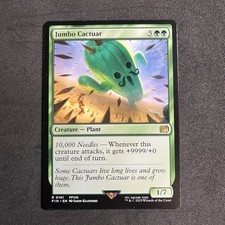 mtg final fantasy jumbo cactuar Ultra PRO - x Universes Beyond Playmat for Magic: The Gathering x 13.5 in. Jumbo Cactuar Final Fantasy Regular