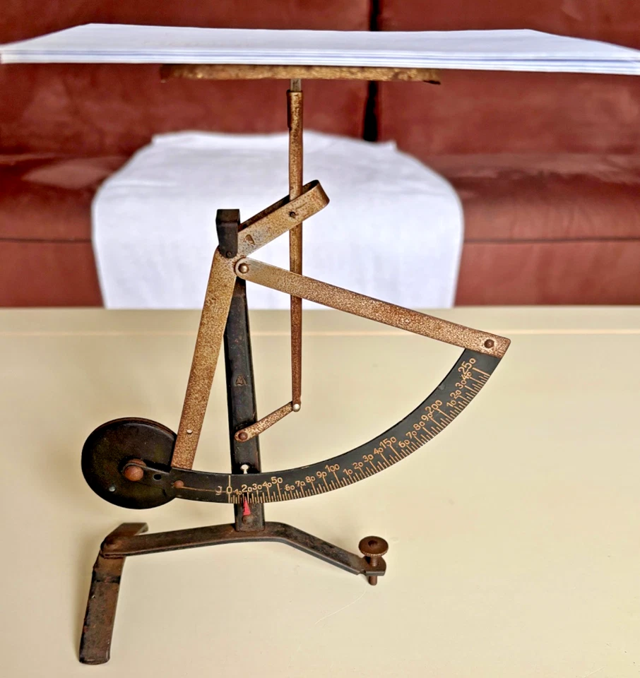 Ancien Pèse Lettre Deco Outil Bureau Deco - Photo 3/3