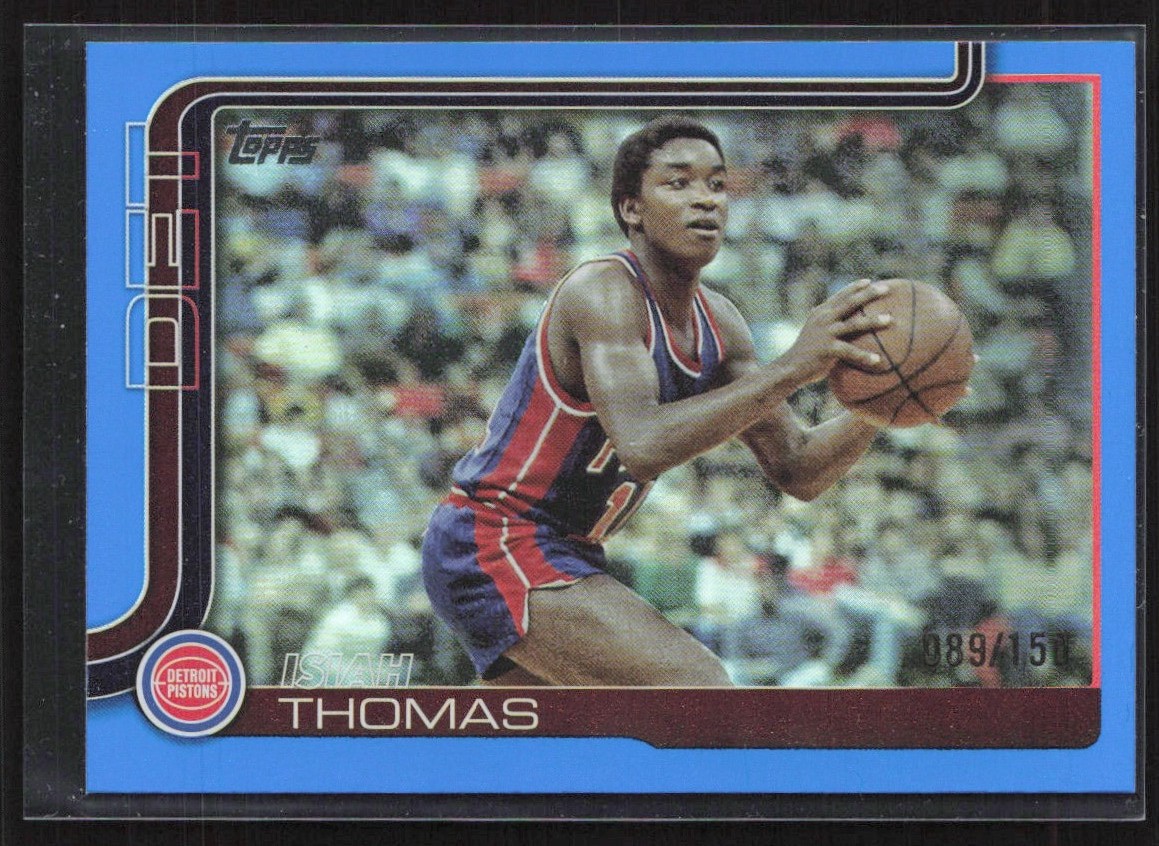 Isiah Thomas 2025-26 Topps Blue /150 #269 Detroit Pistons