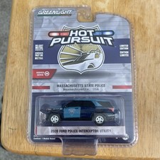 Greenlight 2020 Ford Police Interceptor Utility Massachusetts State Police