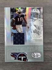 2007 Leaf Certified Materials Vince Young Certified Potential Jersey /250 #CP-14