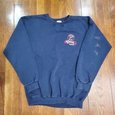 Vintage Cheers Boston TV Show Promo Navy Blue Sweatshirt Medium USA