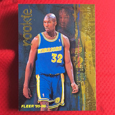 Fleer 1995-96 #309 Joe Smith Rookie Golden State Warriors Basketball Card. rookie card picture