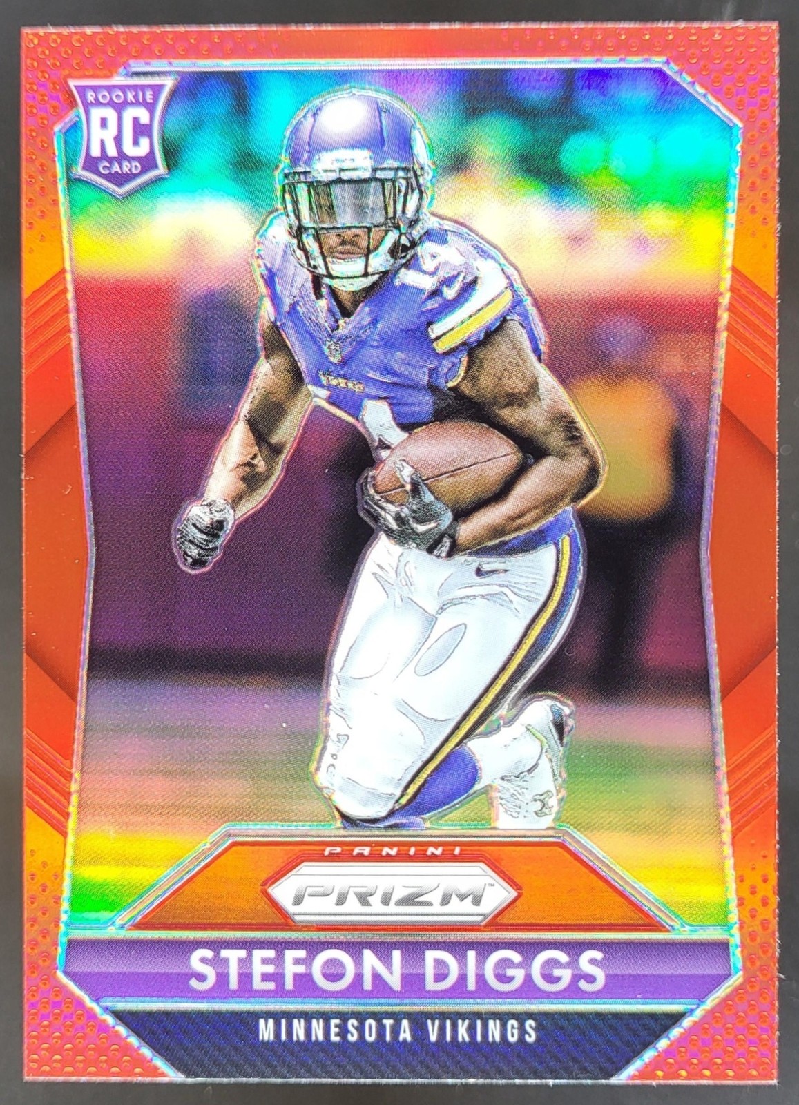 2015 Panini Prizm Stefon Diggs Red #285 RC Minnesota Vikings GM