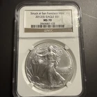 2012(S) American Silver Eagle NGC MS 70