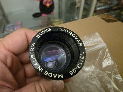 Eumig Euprovar 1.3/13-25 filmprojector lens