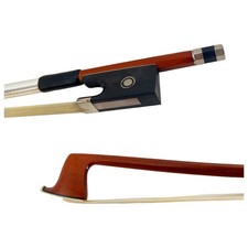 4/4 Violin Bow Octagonal Brazilwood Ebony Frog Light Strong Well Balance NICE