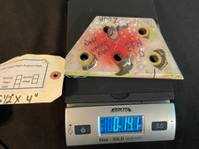 VINTAGE NASA SOLID ROCKET BOOSTER *FLIGHT/FLOWN* SUPPORT PLATE ROCKET SHUTTLE