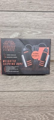 Phoenix Fitness Weighted Springseil, abnehmbare Gewichte