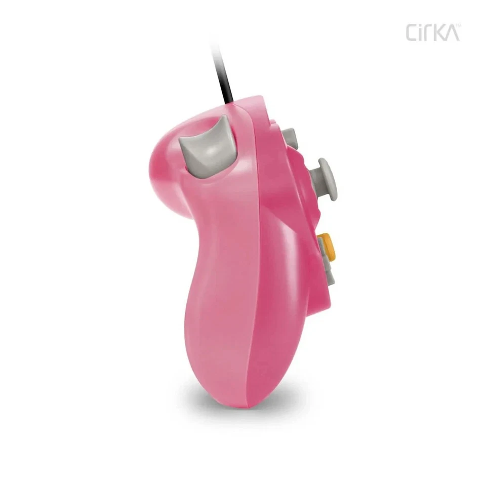 Cirka Wired Gamecube Controller Bubblegum Pink - Brand New - Gamecube, WII - Image 2 of 3