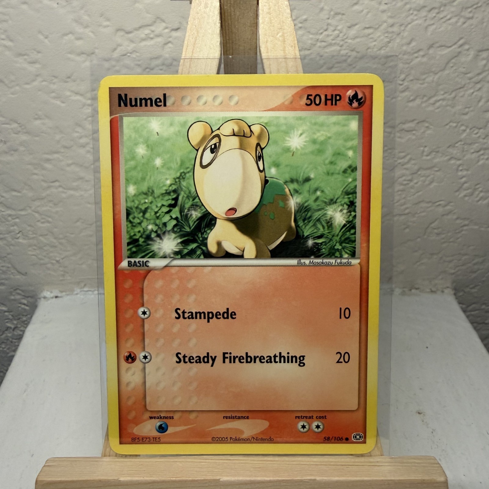 Numel 58/106 EX Emerald Pokemon TCG