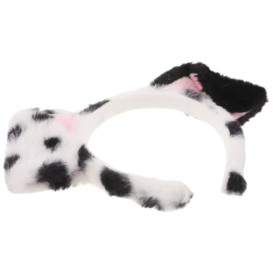 Dalmatian Ears for Cosplay Spotted Dog Costume Accessories Headband ...