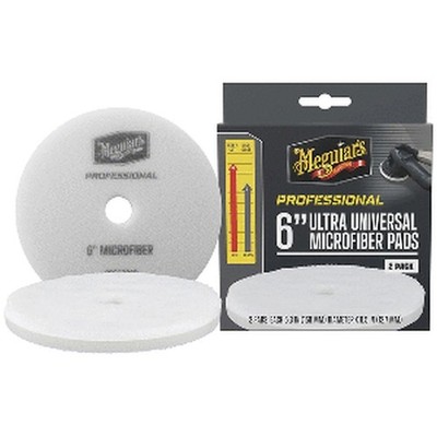  Professional 6'' Microfiber Pad, 2pk, 10/CV 