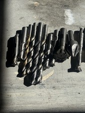 Lot of 15 High Speed Steel Drill Bits Made in...