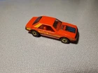 Hot Wheels Vintage Turbo Mustang Stunt Set RARE Blue Tampo