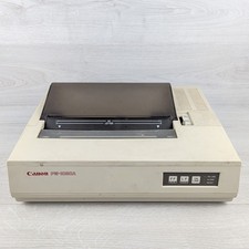 Canon PW 1080A Dot Matrix Printer Vintage Parallel Tractor Feed