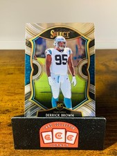 2020 Select #87 Derrick Brown RC Panthers AX