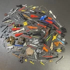 Vintage Toy Weapon Lot Accessories Missiles Projectiles Backpacks Swords