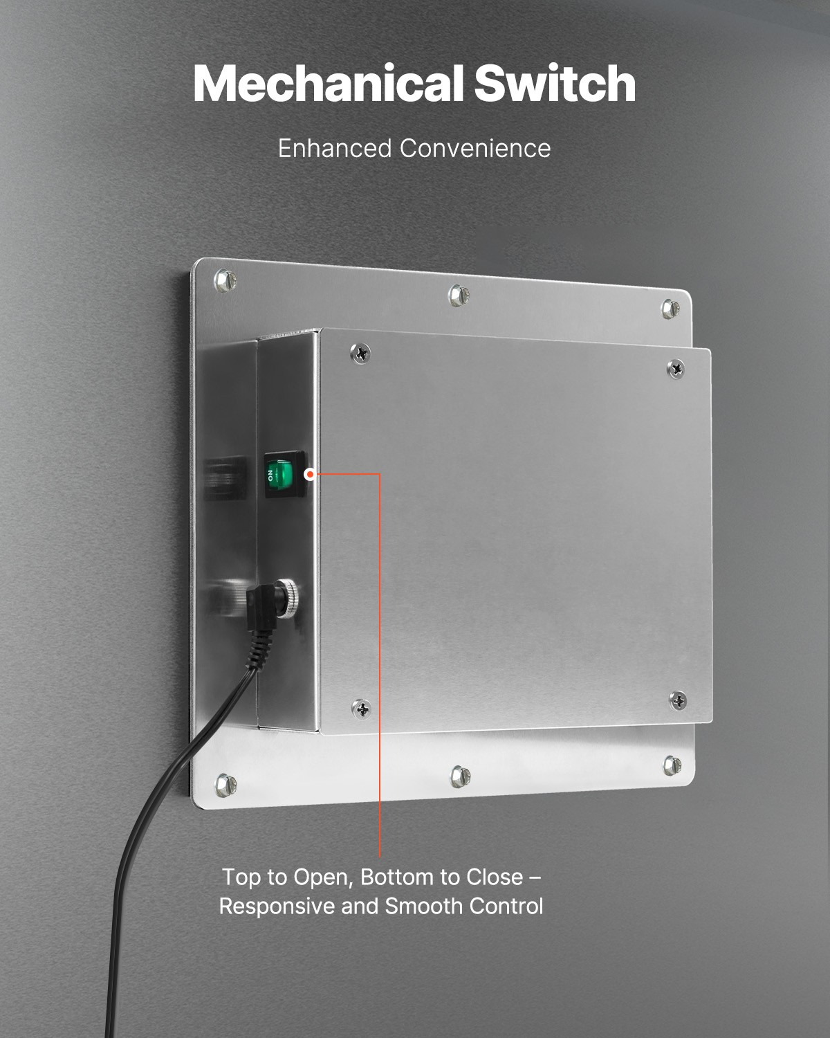 Uimoso HVAC Air Purifier Whole House 18W 9inch UV Light in Duct LED