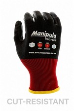 12 PAIRS SAFETY PU A5 CUT PROTECTION WORK GLOVES ABRASION RESISTANCE BUILDERS