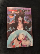 HARLEY QUINN X ELVIRA #1 BEN CALDWELL VARIANT 
