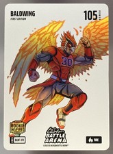 BaldWing 2026 Bo Jackson Battle Arena Blizzard Battlefoil Fire #BLBF-371