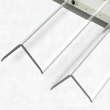 Wall Corner Protector - 2PCS, 39.4"X1.18" - Self Adhesive Clear Corner Protector