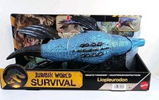 Mattel Jurassic World SURVIVAL Liopleurodon Gigantic Thrasher Dinosaur Toy