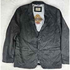 Camel Active Blazer Jacket Mens 2XL Black 1977 Team Spirit Smart Casual Workwear