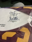 USC TROJANS SIMPSON-ALLEN-GARRETT-WHITE SIGNED HEISMAN JERSEY /5000 PSA AUTH RF — photo 2
