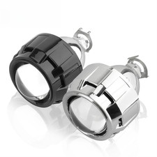 2Pcs 2.5 Inch Mini Bi Xenon HID Projector Headlight Lenses H4 H7 H11 H8 Retrofit