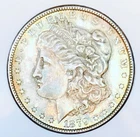 1879 MORGAN DOLLAR! MS+++! RAINBOW TONED! PHENOMENAL COLOR! MUST SEE! NR #K2961