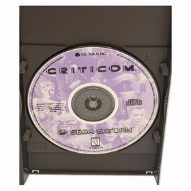 Criticom (Sega Saturn, 1997) Authentic CIB Complete w/ Manual + Reg Card Tested