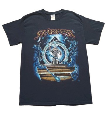 Starfest 2015 Mens Size Medium Mens Black Gildan T-Shirt Space Robot
