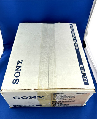 Sony CDX-GT300 Car Stereo CD MP3 WMA Receiver NEW Open Box Complete BUNDLE