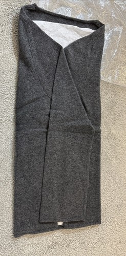 Suéter Pullover Neiman Marcus Cashmere Mujer 3X Gris Cuello Redondo Manga Larga Nuevo con Etiquetas - Imagen 7 de 9