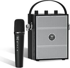 Wireless Voice Amplifier with Handheld Microphone, Portable Bluetooth Speaker Mi