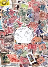 500 World Postage used stamps off paper for Collecting/Art/Craft all difference