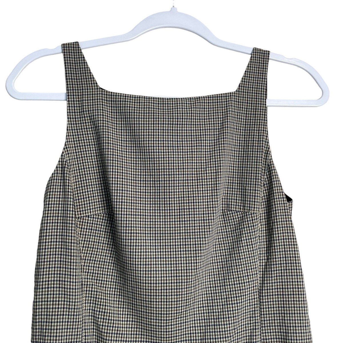 knit dress sho forever 21 Ponte Knit Midi Tank Dress CREAM / XS main image 1
