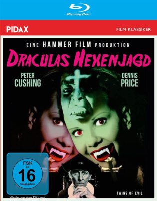 Draculas Hexenjagd - Kult-Horrorfilm Blu-ray Peter Cushing, Dennis Price