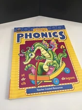 Phonics (Teacher Created Resources) - Book 2 Only One Page Written See Picture