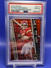 Patrick Mahomes 2022 Panini Mosaic PSA 10 Will To Win Red SP #WW16