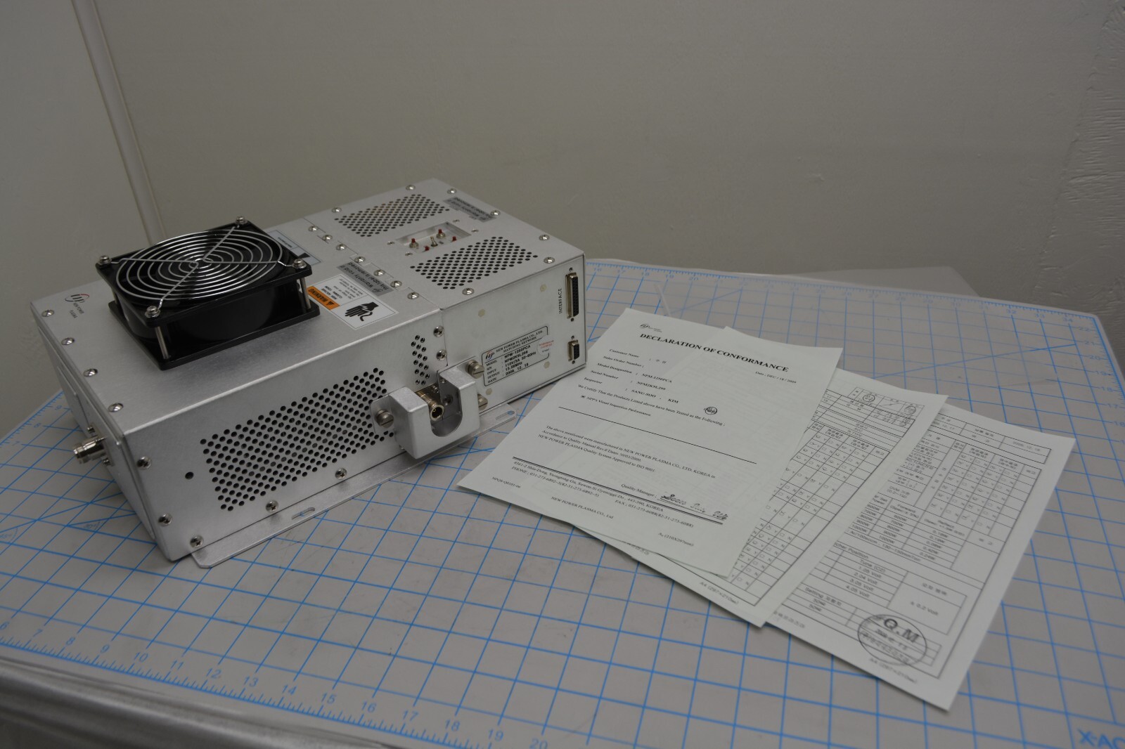 NPM-1250PCA / RF MATCH IP 110V/3A 50-60HZ OP 13.56MHZ 1250W / NEW POWER PLASMA