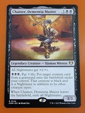 1x Chainer, Dementia Master  Commander Masters  MTG Magic Cards