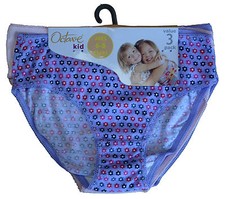 OCTAVE ® 3 Pack Girl's Briefs, Knickers, Panties, Assorted Colours & Prints