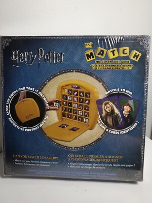 NEW Sealed Harry Potter Top Trumps Match Board Game Crazy Cube Game