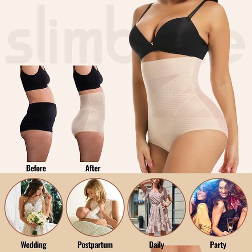 Womens Slim Shapewear Tummy Control Belly All-Day High Waisted Body Shaper Panty - Picture 11 of 23